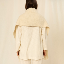 Bufanda Lea | Mohair & Merino | Natural