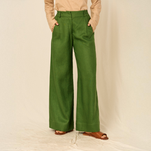 Pantalón Amaia | Lino | Verde