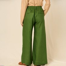 Amaia Trousers | Linen | Green