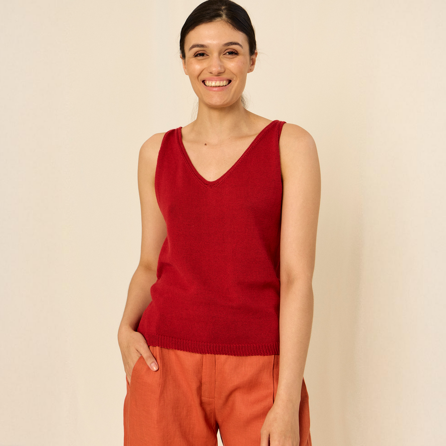 Musculosa Amelie | Algodón