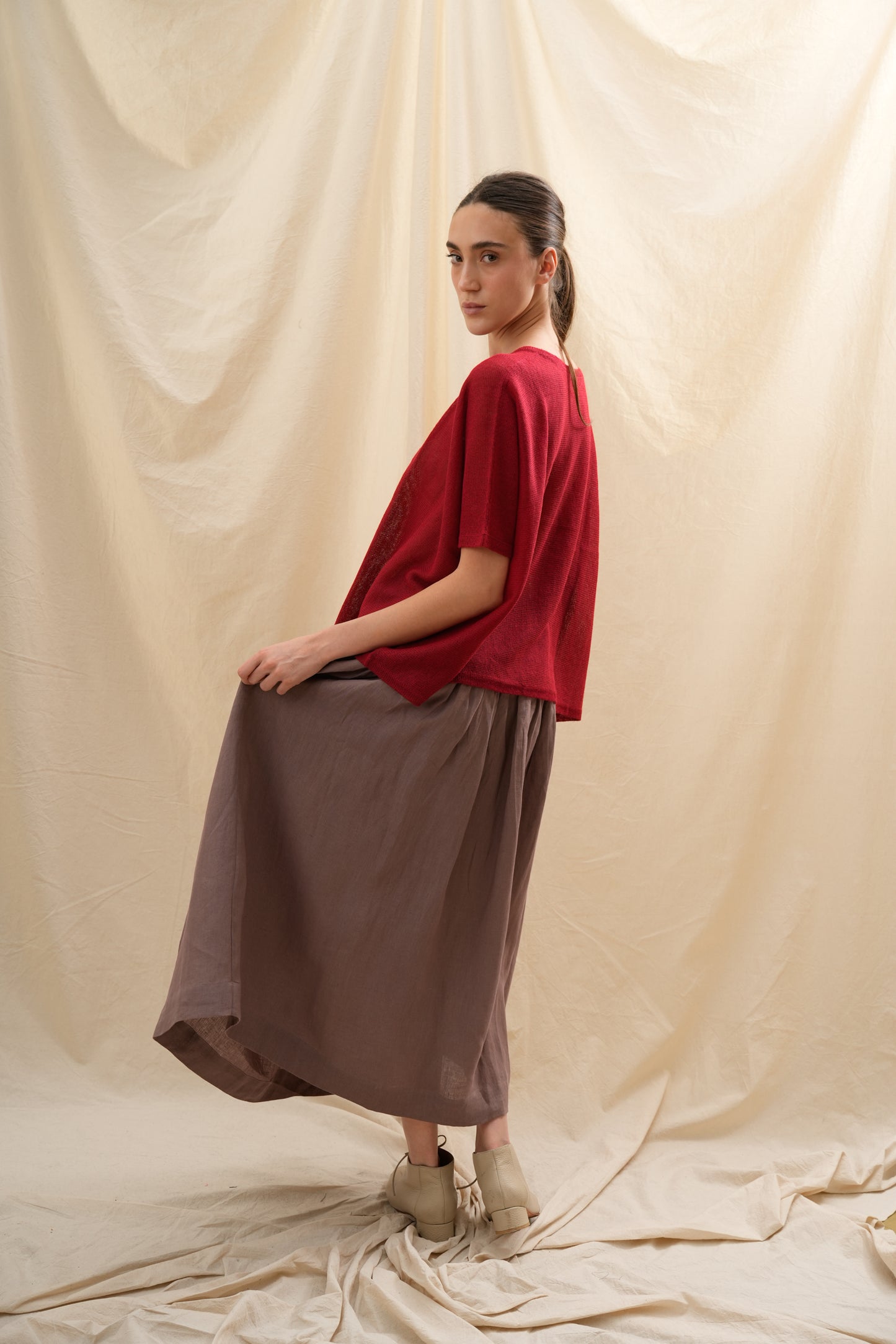 Remera Formes | 100% Baby Alpaca