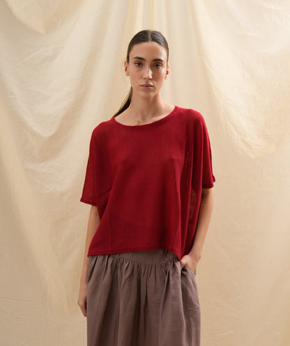 Remera Formes | 100% Baby Alpaca