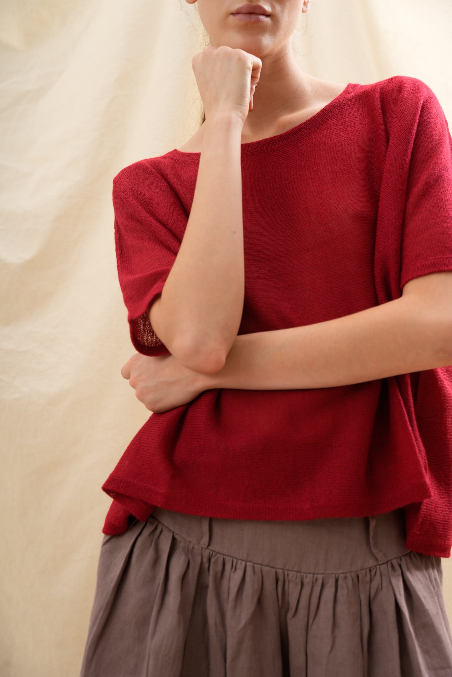 Remera Formes | 100% Baby Alpaca