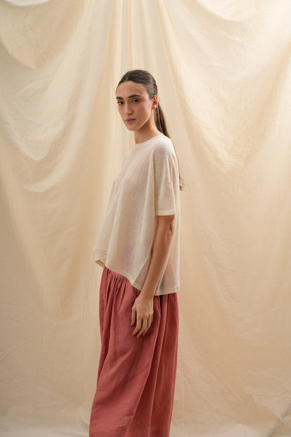 Remera Formes | 100% Baby Alpaca