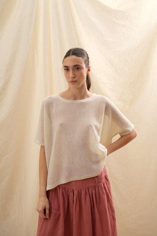 Remera Formes | 100% Baby Alpaca