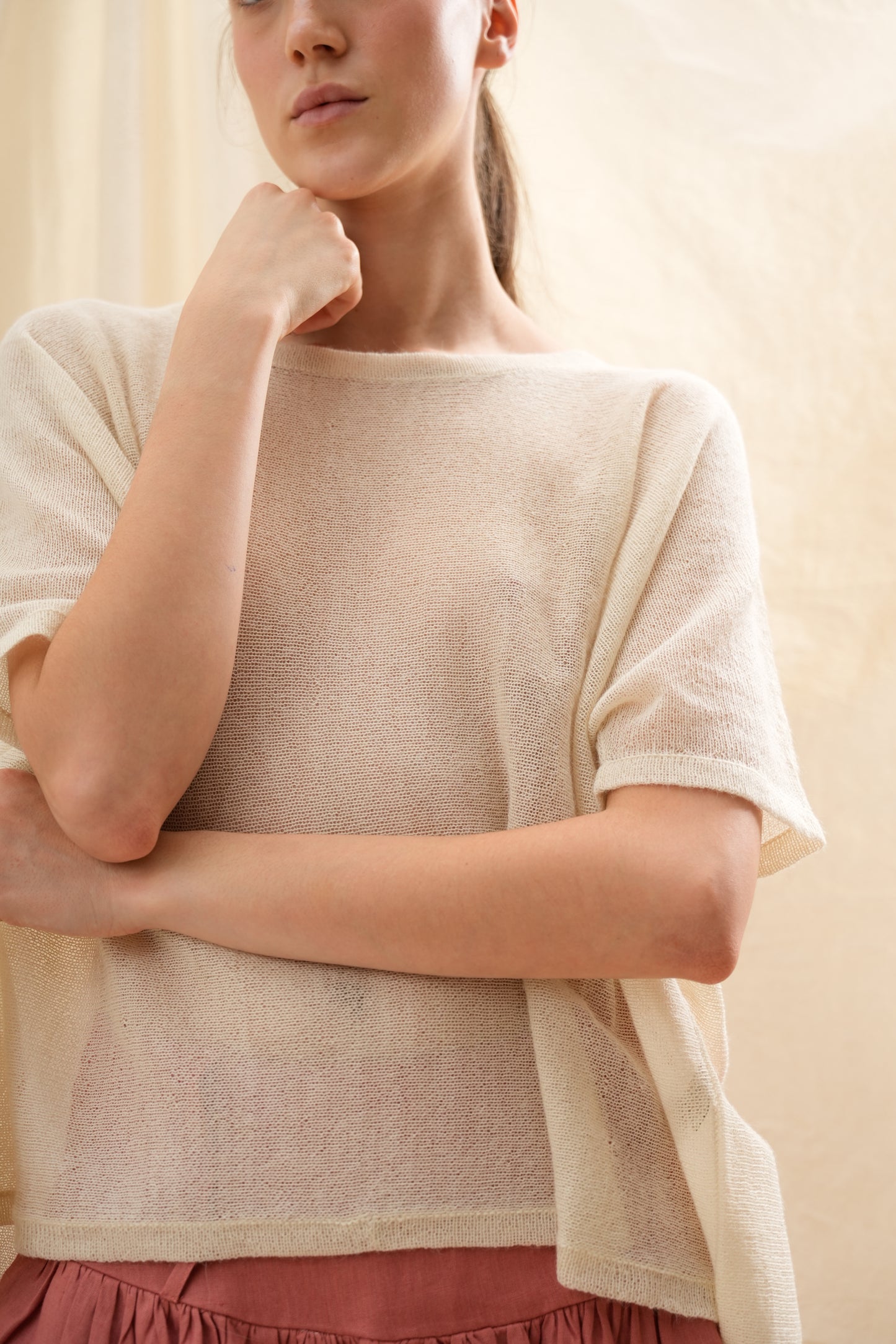 Remera Formes | 100% Baby Alpaca