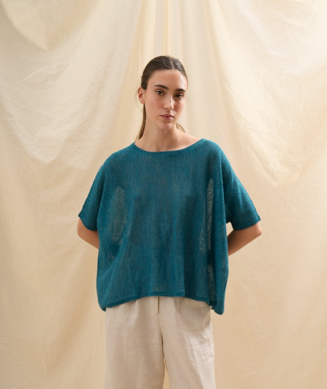 Remera Formes | 100% Baby Alpaca