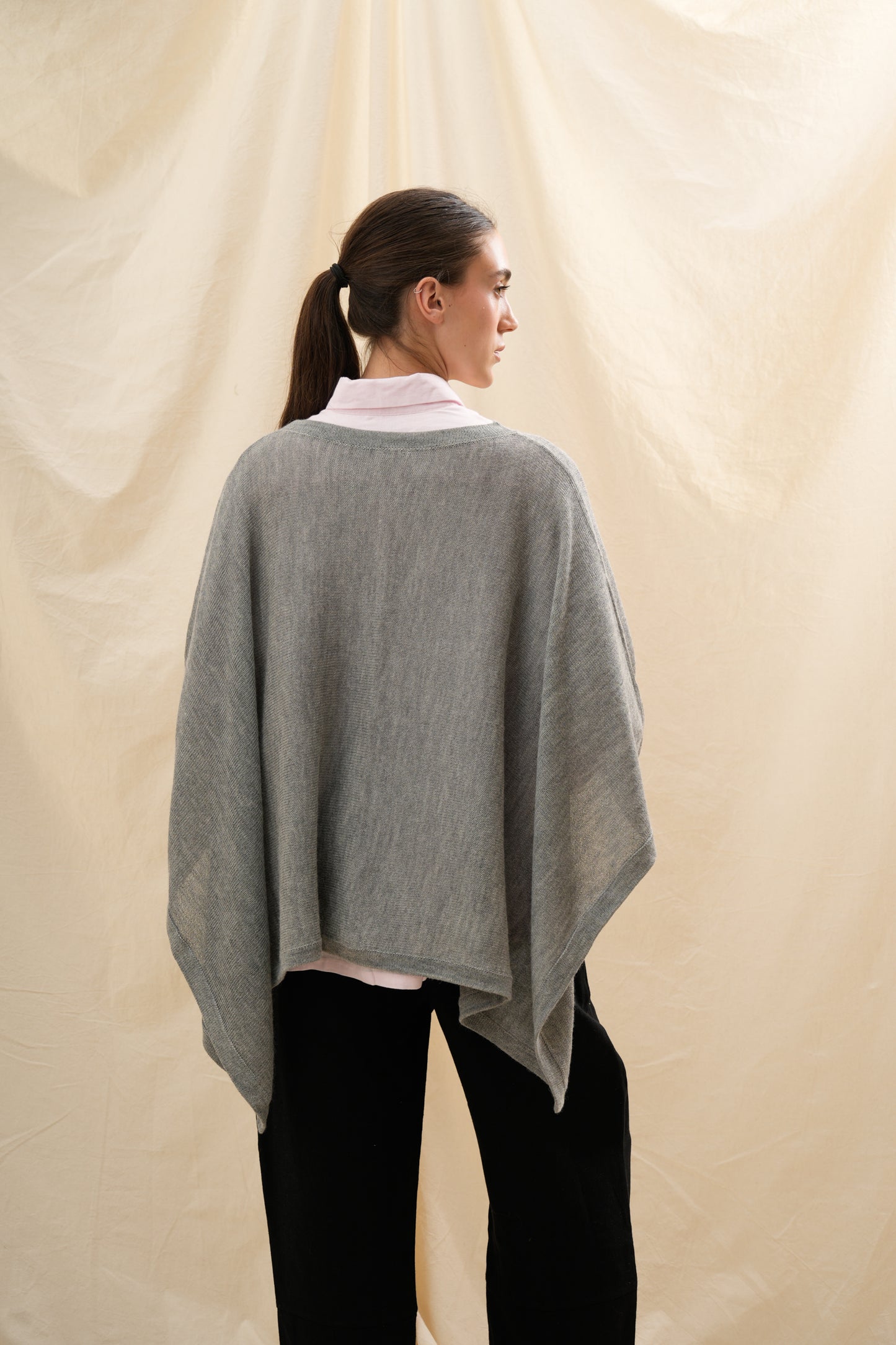Poncho Fuerte| 100% Baby Alpaca