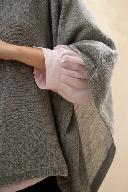 Poncho Fuerte| 100% Baby Alpaca