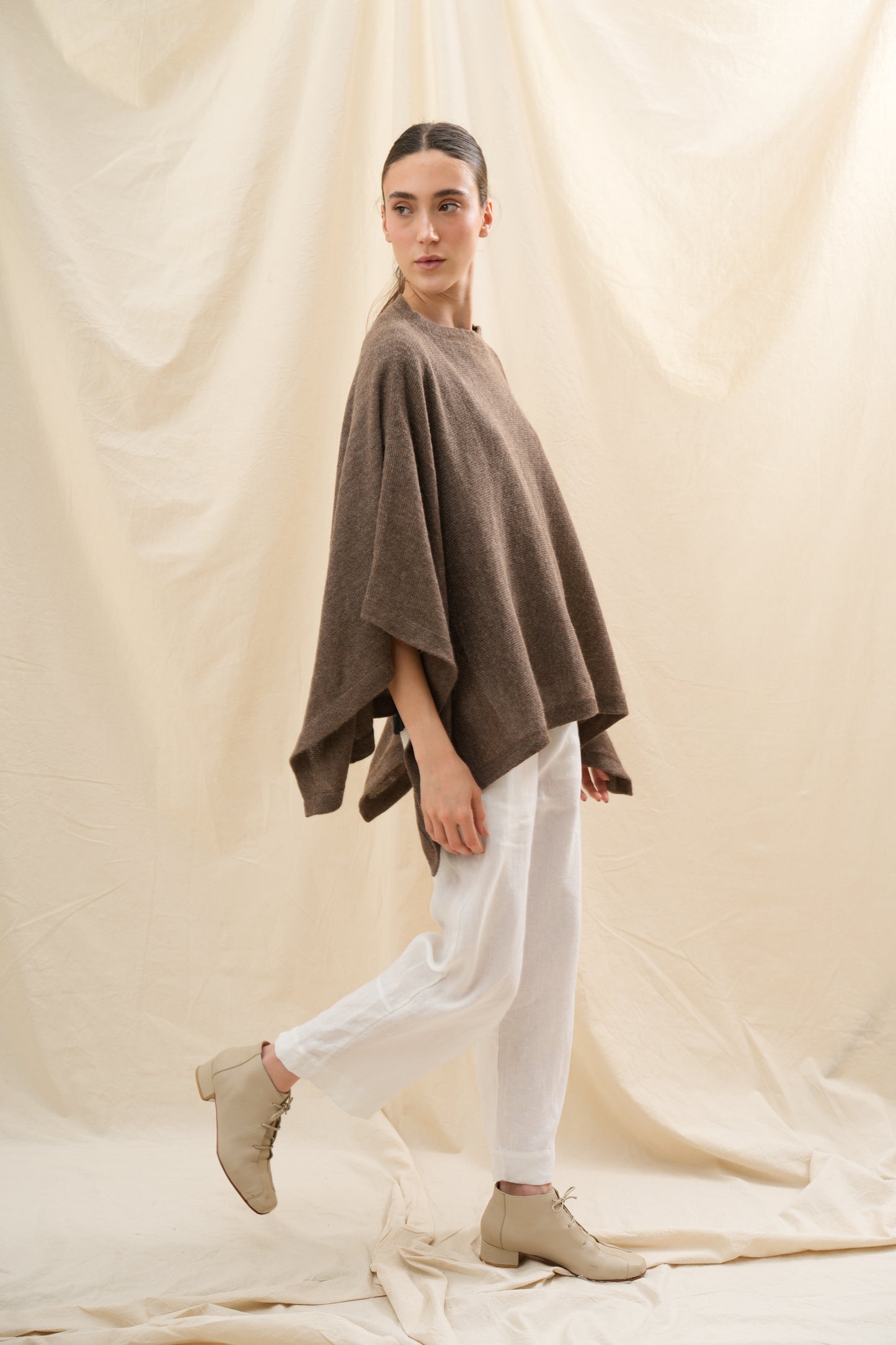 Poncho Fuerte| 100% Baby Alpaca