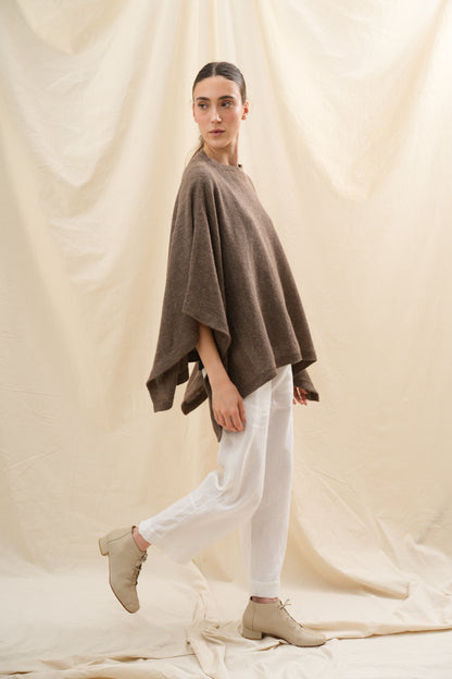 Poncho Fuerte| 100% Baby Alpaca