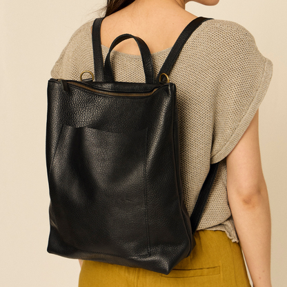 Mochila Ornella | 100% Cuero de curtido vegetal