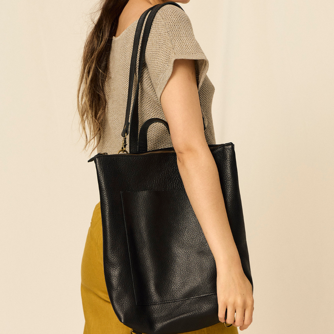 Mochila Ornella | 100% Cuero de curtido vegetal