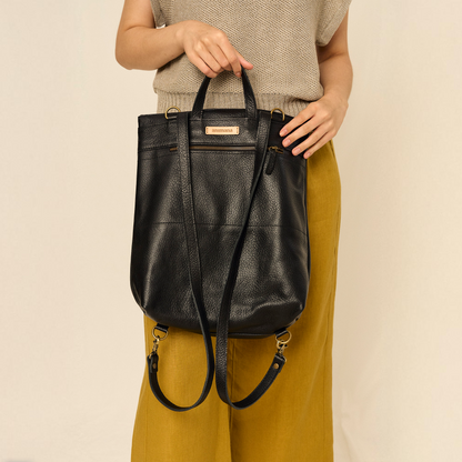 Mochila Ornella | 100% Cuero de curtido vegetal