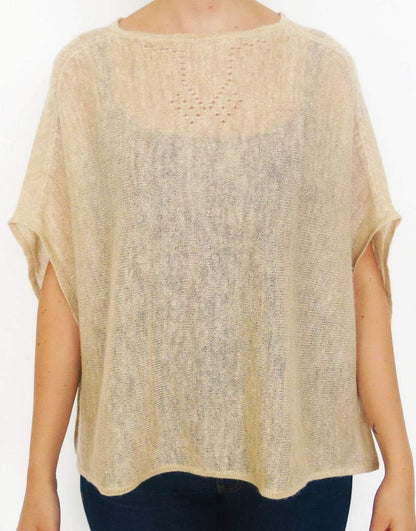 Sweater Fionalin | 70% Baby Alpaca, 30% Lino