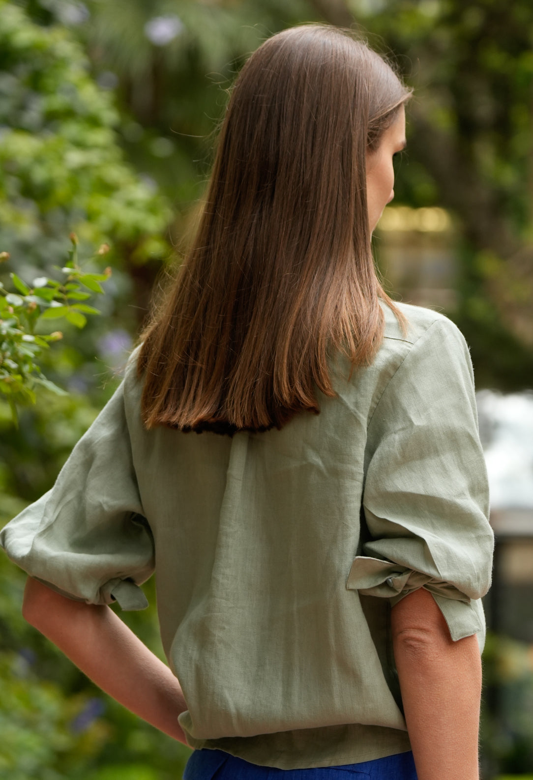 Camisa Jazmín | 100% Lino l YVOTY