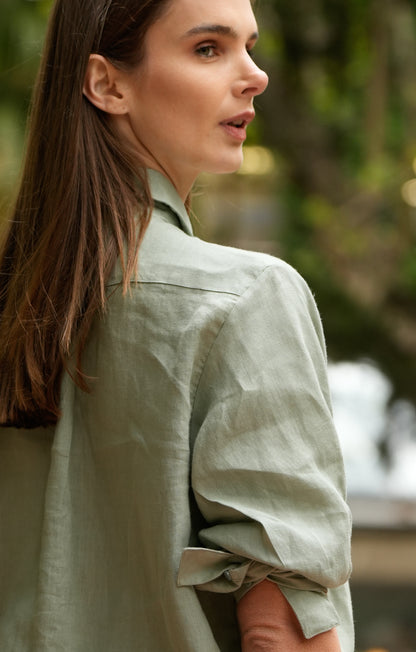 Camisa Jazmín | 100% Lino l YVOTY