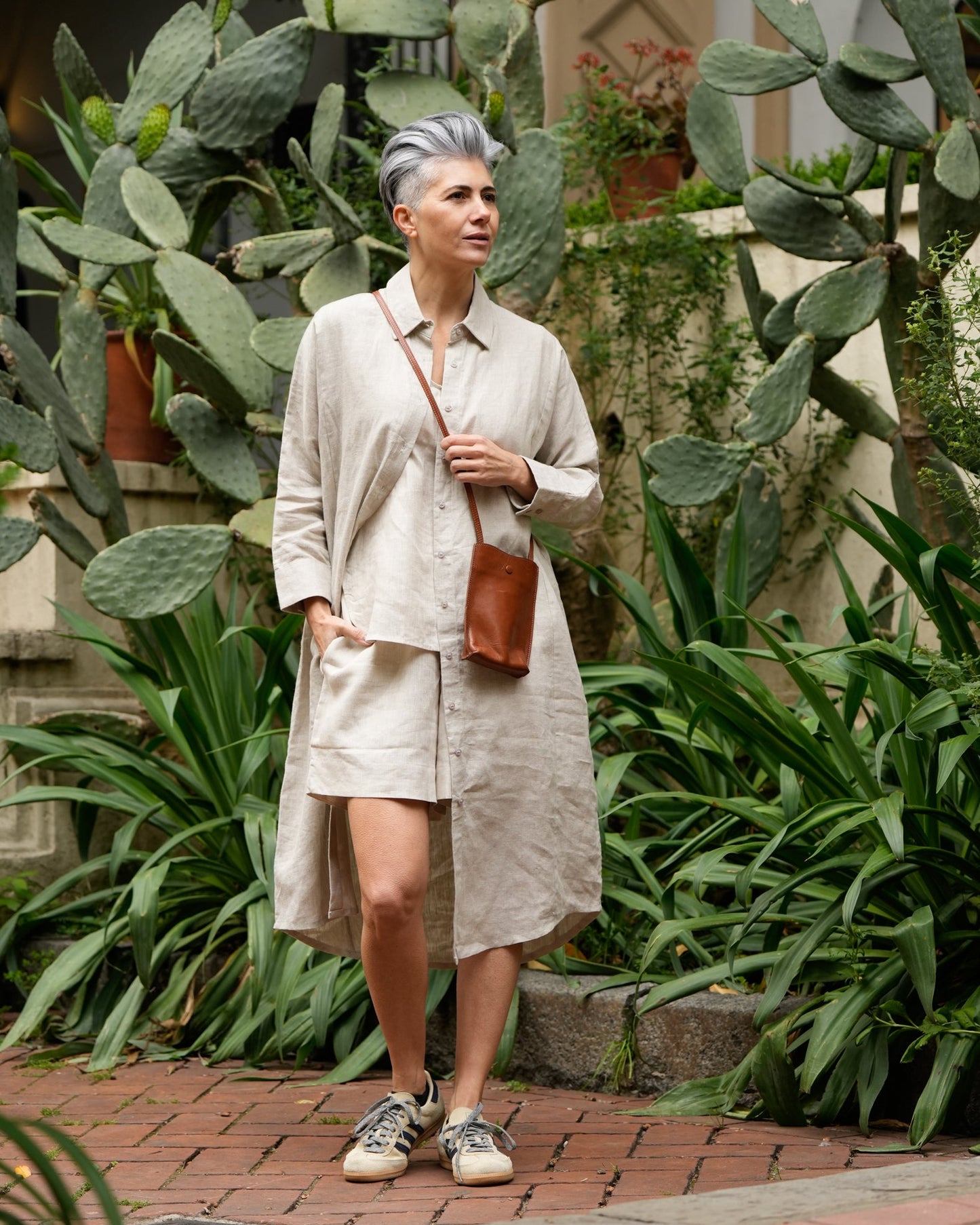 Vestido Camisero Lirio  | 100% Lino l YVOTY