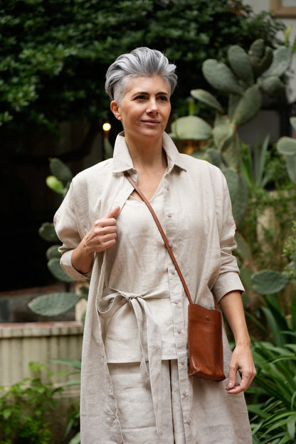 Vestido Camisero Lirio  | 100% Lino l YVOTY