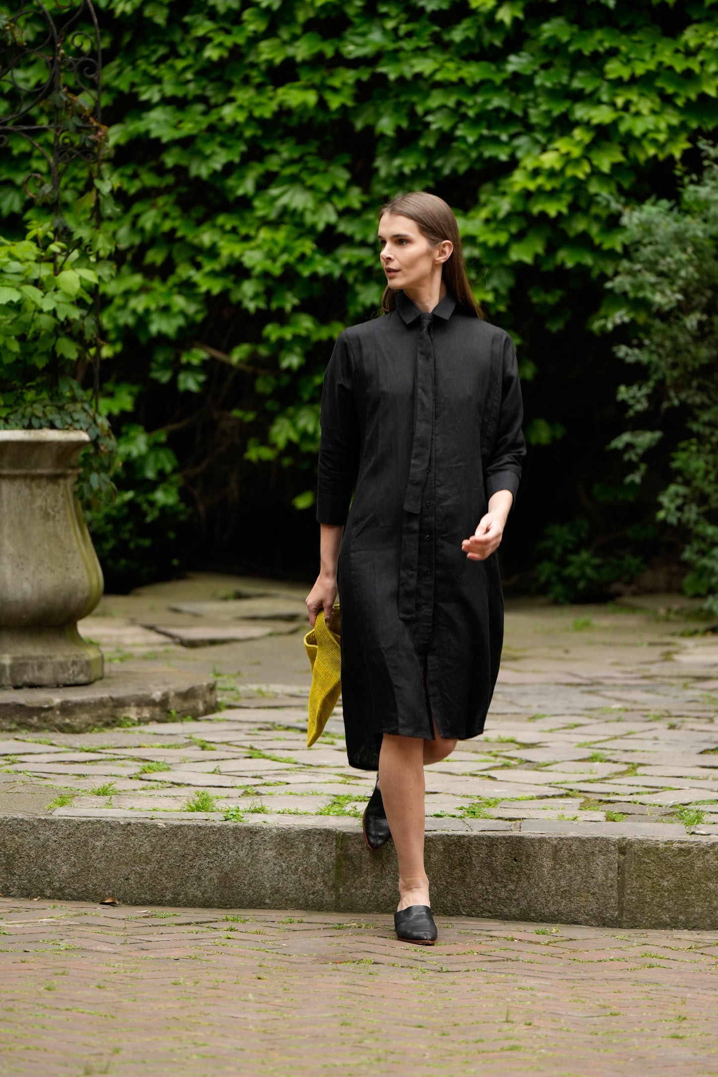 Vestido Camisero Lirio  | 100% Lino l YVOTY