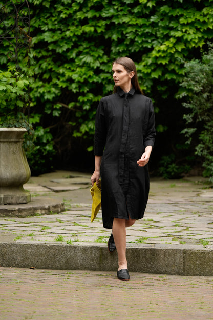 Vestido Camisero Lirio  | 100% Lino l YVOTY