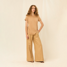 Remera Sara | Algodón | Camel