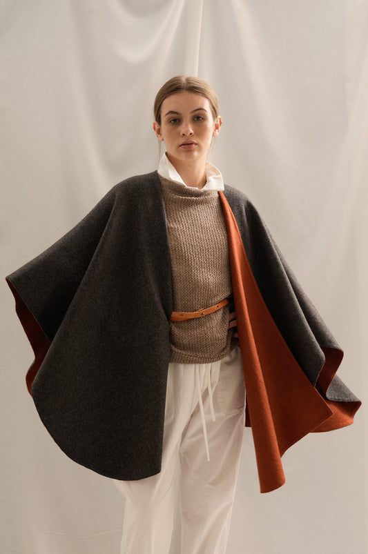 Ruana Rai| 100% Baby Alpaca