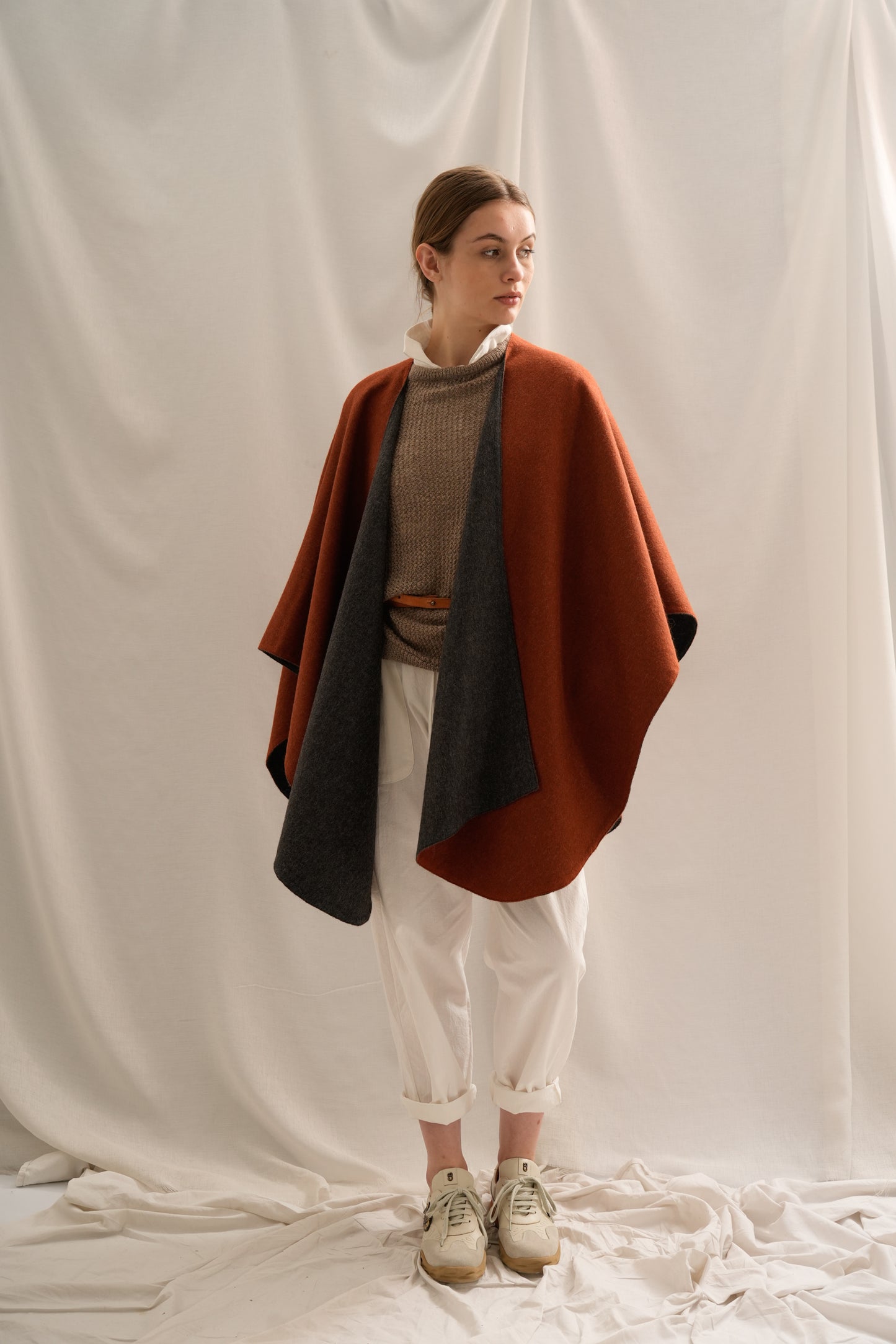 Ruana Rai| 100% Baby Alpaca
