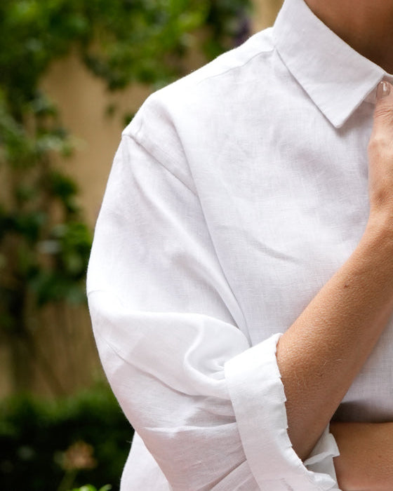 Camisa Jazmín | 100% Lino l YVOTY