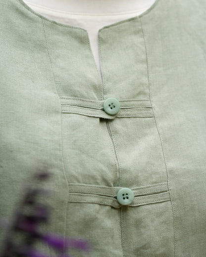 Chaleco Tulipán | 100% Lino l YVOTY