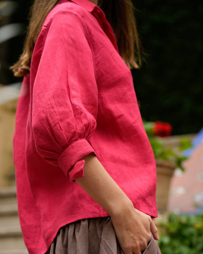 Camisa Jazmín | 100% Lino l YVOTY