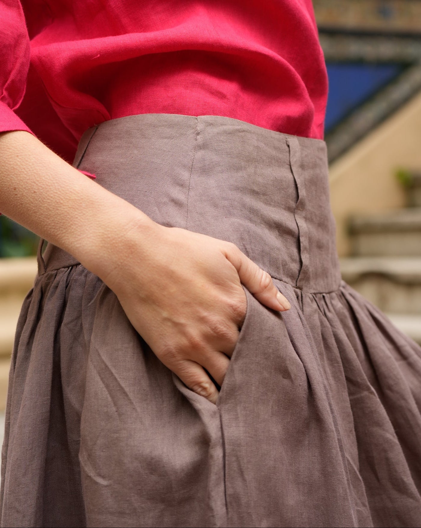 Falda Dalia | 100% Lino l YVOTY