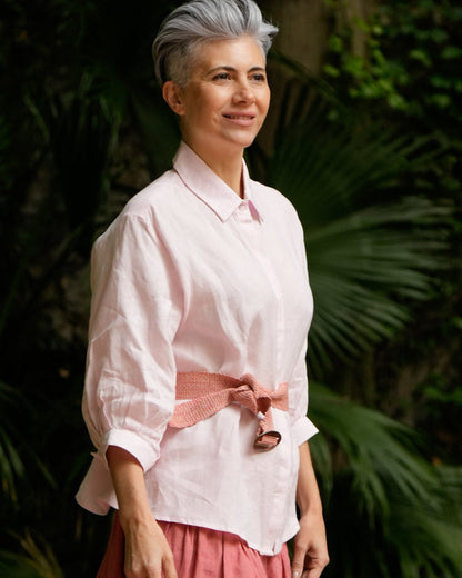 Camisa Jazmín | 100% Lino l YVOTY