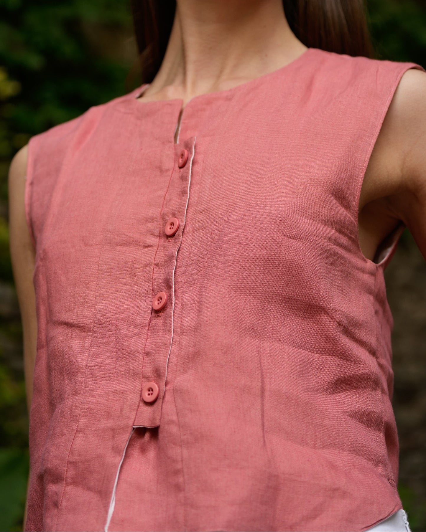 Chaleco Tulipán | 100% Lino l YVOTY