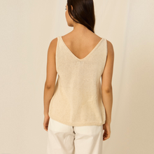 Musculosa Amelie | Lino & Algodón | Natural