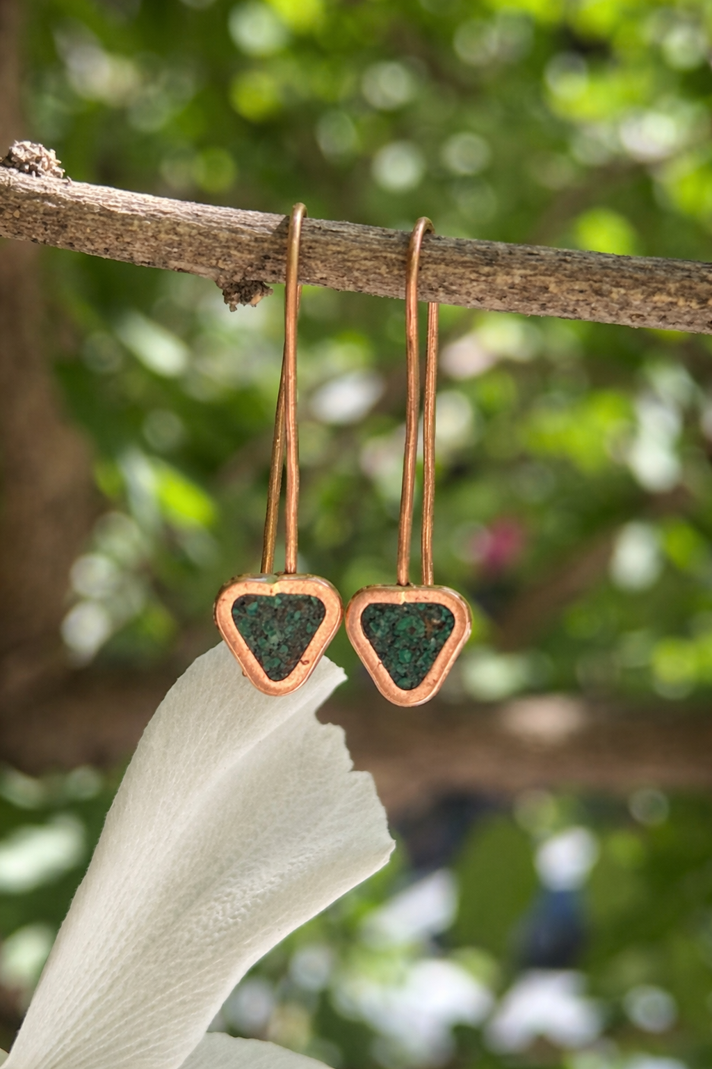 Aros Eluney| Cobre, Crisocola