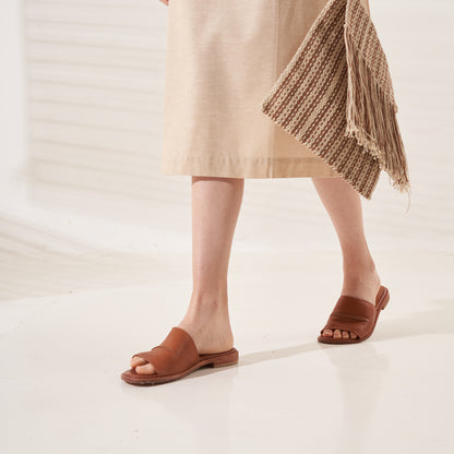 Anna dress | Linen | Sand