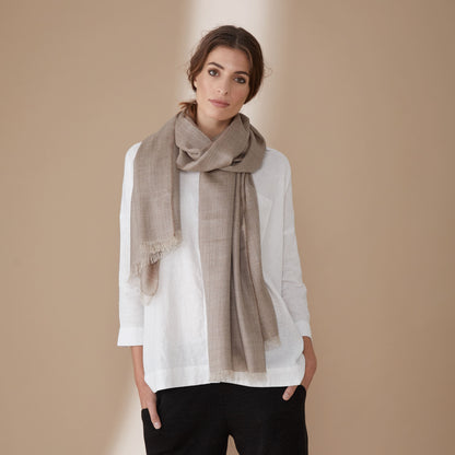 Chal Faustina | Baby Alpaca | Beige
