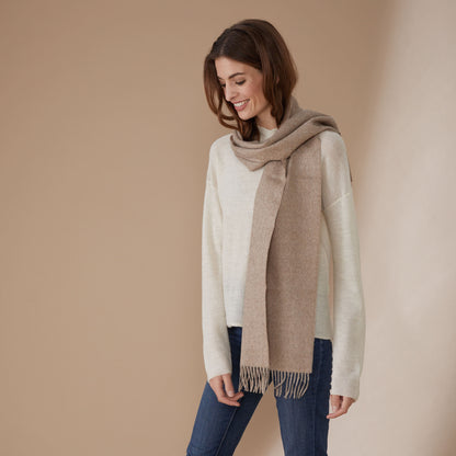 Bufanda Albert | Baby Alpaca | Beige
