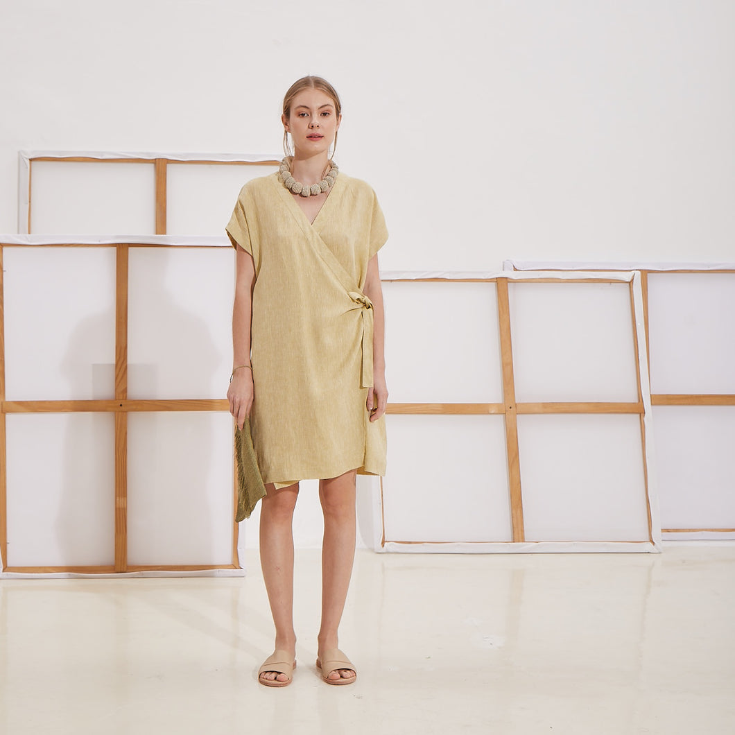 Vestido Clotilde | Lino | Lima