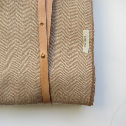Dabria Belt/Blanket Holder | Leather | Natural